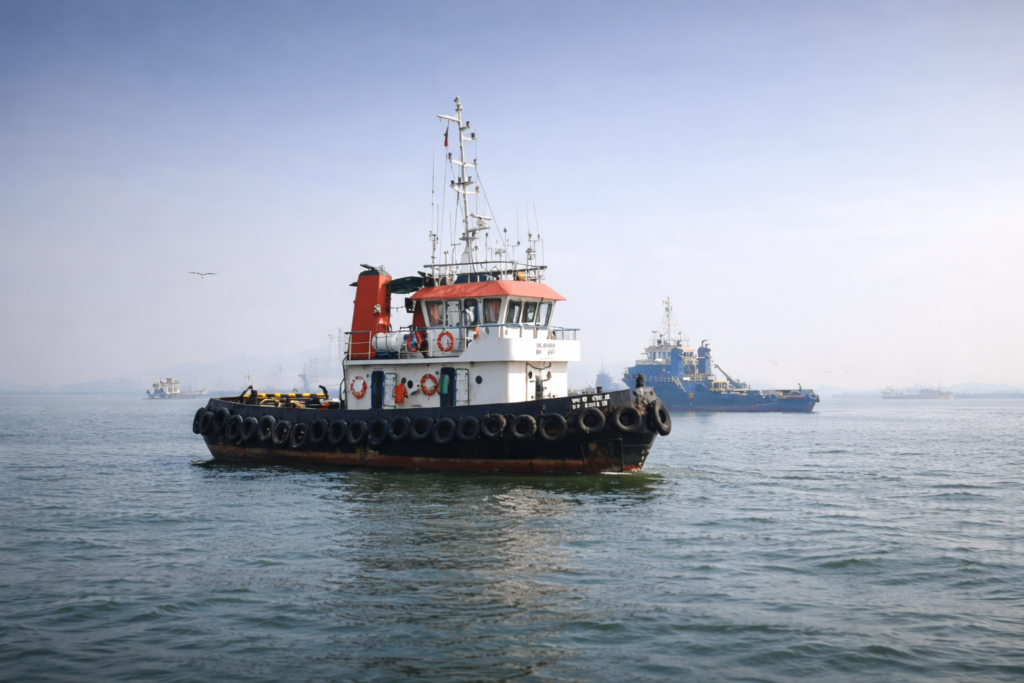 Marine towage and AHTS tug operating in Mumbai – Canshipping & Logistics